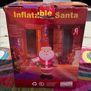 Inflatable Santa 6ft with LED Lights